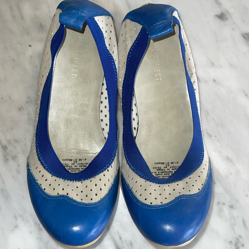 NINE WEST Sporty Ballet Flats - sz 6.5